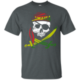 Jamaica Pirate Captain - Vintage Pirate Jamaica Flag Tshirt