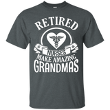 Retirement Grandma Gift Retired Nurse - MR T-Shirt_Black
