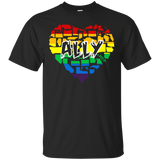 Lgbt Gay Pride Ally Heart