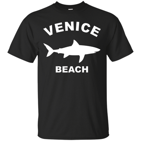 Shark Venice Beach California Shirt_Black