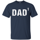 Mens Father's Day Shirt Dad To The First Power Shirt_black=