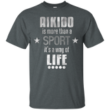 Aikido Is More Than A Sport It's A Way Of Life T-shirt_black