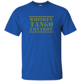 Military Whiskey Tango Foxtrot WTF T Shirt_Black