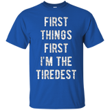 Tired Shirt - I'm The Tiredest For Sleepy Mom Or Dad_black=