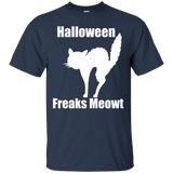 Halloween Freaks Meowt Funny Supersticious Shirt_black=