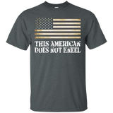 I Don't Kneel During The Anthem Usa Flag T-shirt_black