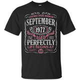 Legends Were Born In September 1977, 40th Birthday Gift Tee