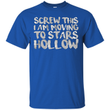 Screw This I Am Moving To Stars Hollow Shirt_Black