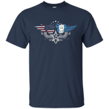 Guatemalan American Flag T Shirt. Guatemala National Flag_black