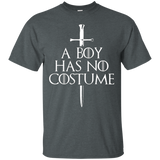 A Boy Has No Costume Halloween T-shirt_black=