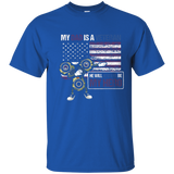 Dab Fidget Spinner Camo Veteran Dad Shirt For Son & Daughter_navy