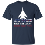 Air Force Shirt Men. Military Gift Ideas For Air Force Wife_black