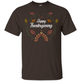 Happy Thanksgiving Day 2018 T-shirt_black