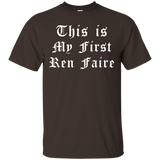 This Is My First Ren Faire Medieval T-shirt_black=