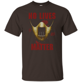 No Lives Matter Hannibal Halloween T Shirt Men Women Kids_Black
