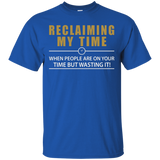 Reclaiming My Time T-shirt Funny Political_black=