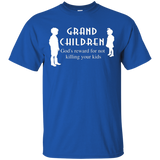 Funny Grandma T-shirt Grandchildren Are Gods Reward Shirt_black=