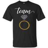 Wedding Team of the Bride Gift Shirt for Bachelorette Party_Black