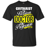 Guitarist By Passion Doctor By Profession T Shirt_black