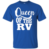 Queen Of The Rv T-shirt Funny Saying Sarcastic Novelty Cool_black=