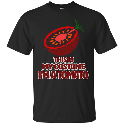 Tomato Halloween Costume Men Women or Children T-shirt_Black