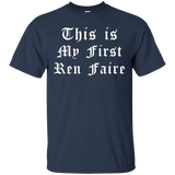 This Is My First Ren Faire Medieval T-shirt_black=