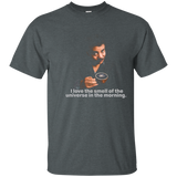 Neil Degrasse Tyson I Love The Smell Of The Universe T-shirt_navy=