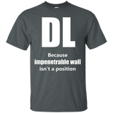 Defensive Lineman Because Impenetrable Wall Isnt A Position_black=