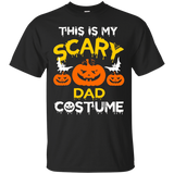 This is my Scary Dad Costume Halloween T-shirt_Black