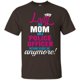 This Lady Is A Mom And A Police Officer Occupation T-shirt_black=