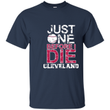 Cleveland Baseball Tired Of No Championships T-shirt_navy