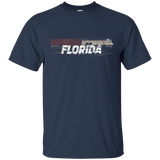 Railroad Engineer Florida Model Railroad T Shirt_Black