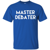 Master Debater Debate Parody Shirt_black=