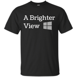 A Brighter View On Life T Shirt For A Happy Positive Look_black=