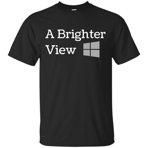 A Brighter View On Life T Shirt For A Happy Positive Look_black=