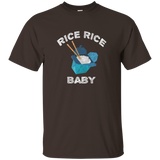 Rice Rice Baby T-Shirt Funny Rice Lover Pho Shirt_Black