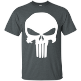 Punisher Classic Skull Symbol Graphic T-Shirt_Black