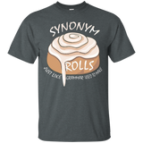 Synonym rolls just like grammar used to make T-shirt_Black