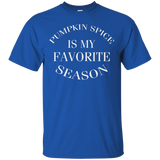 pumpkin spice is my favorite season shirt_Black