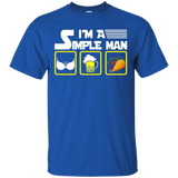 I'm A Simple Man I Just Like Beer And Something T-shirt