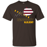 Total Solar Eclipse Across Kentucky USA T-shirt_Black