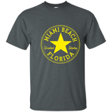 MIAMI BEACH - FLORIDA United States USA T-Shirt Relaxed Fit_Navy