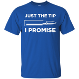 Just The-tip I-promise T-shirt Funny M855 Bullet Tshirt_black=