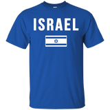 Israel T-shirt Israeli Pride Flag Tee Souvenir Travel Sport