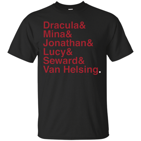 Bram Stoker's Dracula Character List T-shirt_black=