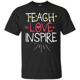 Teach Love Inspire Tshirt_Black