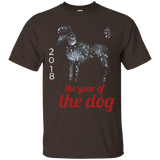2018 Year Of The Dog Chinese New Year Dog Tshirt_black=