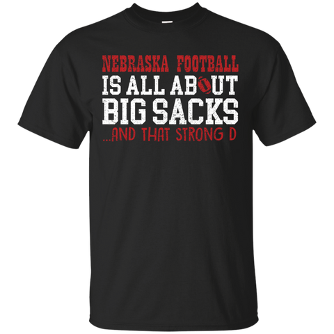 Funny Nebraska Football T-shirt_black=