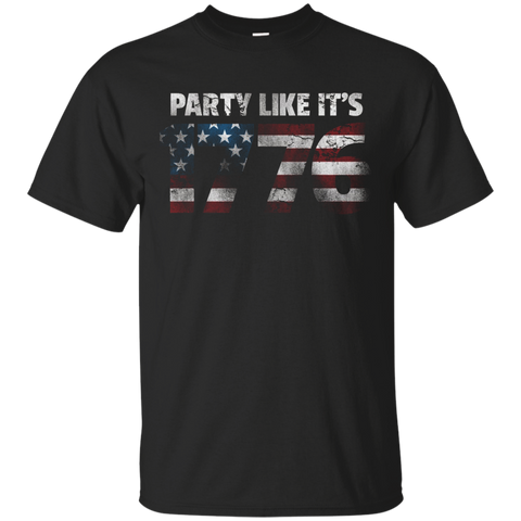 Party Like It's 1776 American T-Shirt_Black