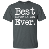 Women's Sister-in-law Gift - Best Sister-in-law Ever Shirt_Black